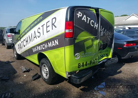 2023 Chevrolet Express Cargo Rwd 2500 Regular Wheelbase Wt из США, поврежденный, VIN 1GCWGAFP9P1258134